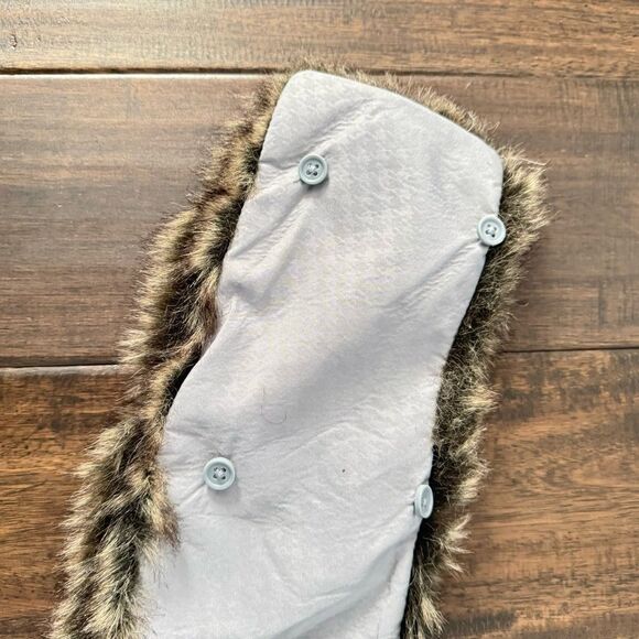 Banana Republic Brown Faux Fur Detached Collar - Picture 2 of 4